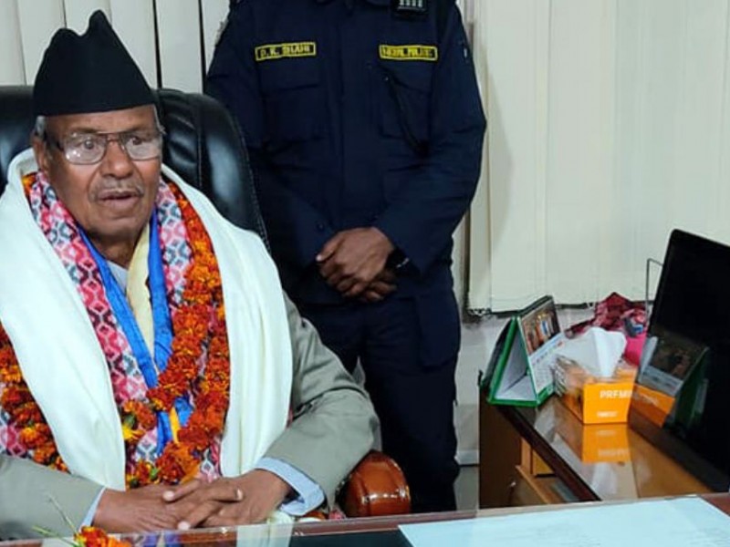 आन्तरिक तथा कानुन मन्त्री शाहीद्धारा पदवहाली